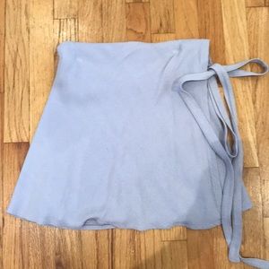 Lavender brandy Melville wrap skirt